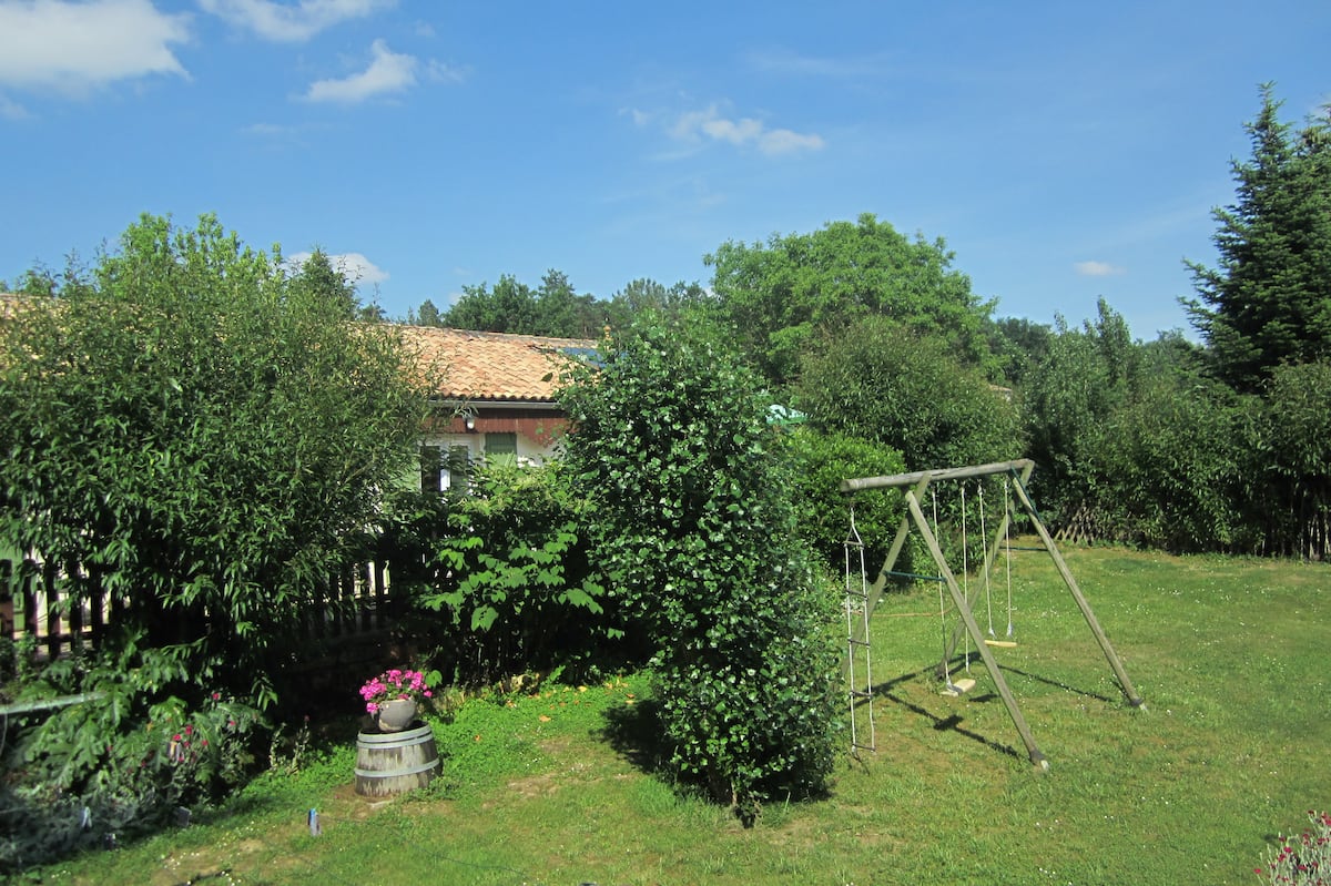 Le jardin arboré